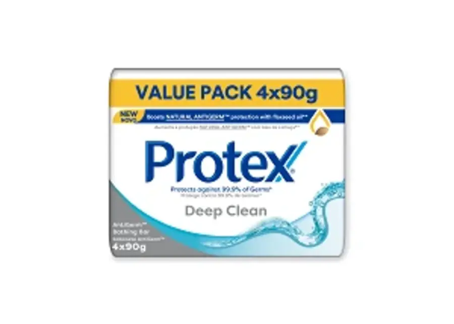 Protex Deep Clean 4x90g Value Pack